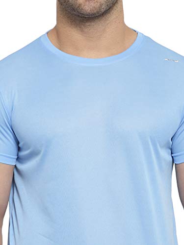 Image of AWG ALL WEATHER GEAR Men's Round Neck Half Sleeves, Lightweight Quick Dry Regular Dry Fit Sports T-shirt