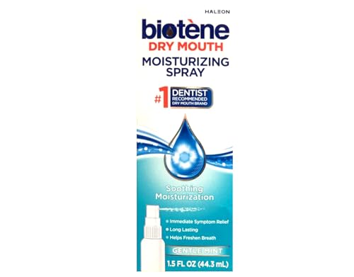 Biotene Moisturizing Dry Mouth Spray, Moisturizing Spray for Dry Mouth and Bad Breath, Gentle Mint - 1.5 fl oz (Pack of 4) - Thumbnail 2