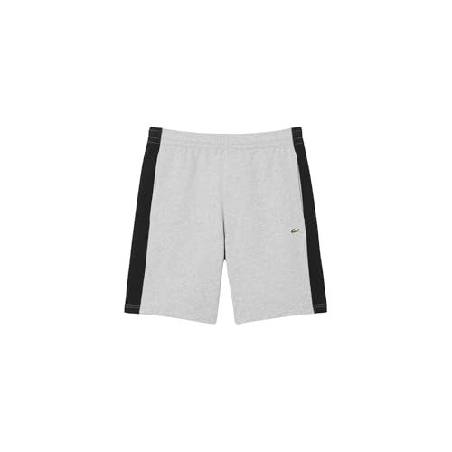 Image of Lacoste Men's Cotton Fleece Colorblock Shorts