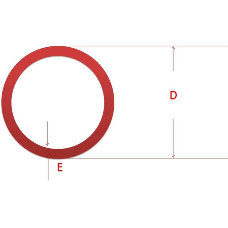 Commentfer - Tube aluminium 30 mm Epaisseur - 5 mm, Longueur - 3 metres