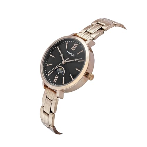 Image of TIMEX Analog Watch for Woman with Round Dial & Water Resistant Women's Wrist Watches
