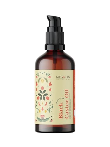 Image of Tattvalogy Jamaican Black Castor Oil, Hair strengthening, Hair Volume increase, Hair Thickening (100ml)