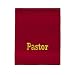 H.F. Clergy Towel for Pastors Appreciation Gift (Burgundy/Gold)
