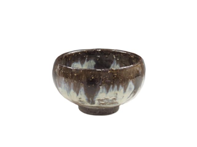 Kasama-Yaki (Ibaraki) Kozan-Gama Pottery sake cup (guinomi) / Japanese hand-crafted sake vessels for sake tasting 2KAS0075