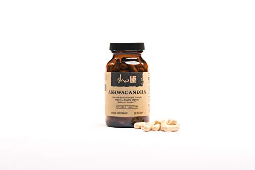 Isha Ashwagandha Supplements - Anxiety and Stress Relief, Reduces Inflammation, and Energy Booster