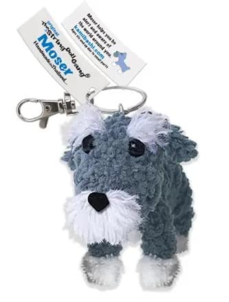 KamibashiMoser the Dog Original String Doll Gang Keychain Clip