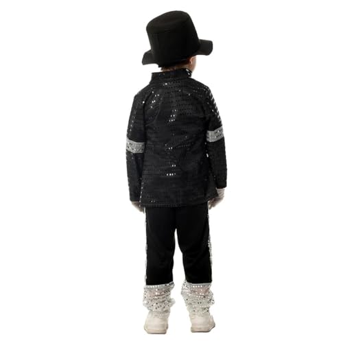 Disfraz completo estilo pop star para niños 5-12 años miniatura 2