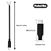 YARCHONN USB Type-C 6Pin Pigtail Cable, USB C Male Plug to 6 Cores Bare Wire Open End Power 5A Data Cable CC1 /CC2 for DIY Repair- 5Pcs -30cm/11.8in (6PIN)