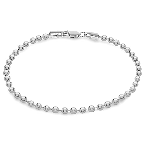 Tuscany Silver Bracciale da Donna in Argento Sterling 925, 19 cm