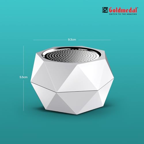 Image of Goldmedal Polygon Door Bell | Wired Electronic Door Chime | Calling Bell For Home | Door Bell for Office, School | Single Tone Door Bell | Easy to Install | for Home, Office, School & Hotel Rooms| Single Tone Door Bell | Durable Build