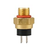 NICECNC Radiator Fan Thermo Switch Sensor 85(±3)°C-ON, 75(±5)°C-Off Compatible with KTM 450 EXC Factory 2005 2011 2007 500 XC-W 2012-2013 525 XC-W 2007 530/450 XCR-W 2008 620 See Fitment