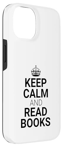 Classic Keep Calm and Read Books - Book Lover Reader Coque pour iPhone 14 – vue 3