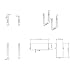 Dataflex 32.183 - Soporte para CPU Horizontal/Vertical, Kit de sujeción, Color Negro