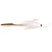 Bomber Saltwater Grade Jig-N-Eel Striper Jig - White - 3 oz