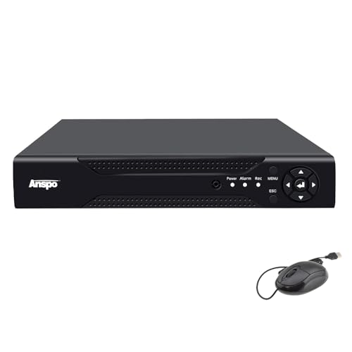 Image of 4-Channel PoE Network Video Recorder, 4ch H.265 Security NVR, 2MP 5MP 8MP Support, VGA/HDMI Output