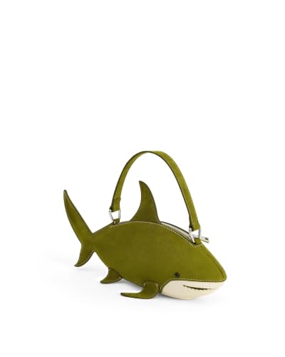 Image of JW PEI Women's Nerys Faux Suede Shark Look Top Handle Bag