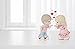 Precious Moments Valentine's Day Figurine | Love is in The Air | Bisque Porcelain Figurine | Valentine's Day Gift | Sweetheart Gift | Hand-Painted (Boy)