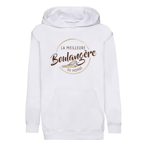 Sweat à capuche enfant anti-froid pour petite boulangère en herbe