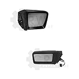Außenspiegel links schwarz Außenspiegel Set schwarz für W124 01/85-07/95 getönt beheizbar 5-polig