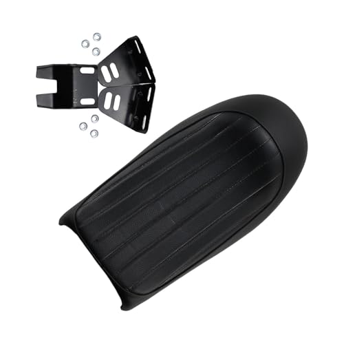Asiento vintage de moto carreras que repara el sillón roto de CB400 2