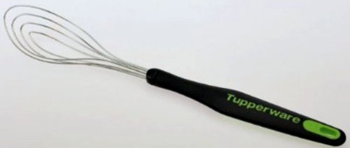 1a TUPPER D165 GRIFFBEREIT Tellerbesen - Schneebesen --- schwarz-gr&uuml;n