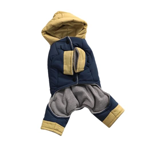 Abrigo para perros pequeños ropa de invierno exterior de cuatro patas protectora cálida 2