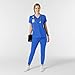 Wink Renew Knit Women's Track Scrub Pant - Royal, 2X