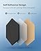 Hexagon Acoustic Panels, Kuchoow Soundproof Wall Panels Self-Adhesive, 12 Pack High Density sound proof panels for walls, 12