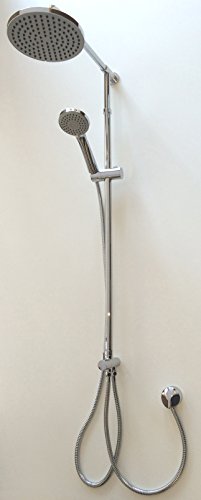 Preisvergleich Produktbild Duschsystem, Wellness Dusche New Alicante, höhenverstellbar