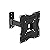 Kortek Full Motion Wall Mount for 10" - 50" TVs + Included HDMI Cable
