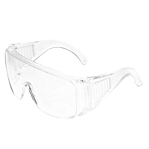 Preisvergleich Produktbild Klare Anti-Staub-Augenschutzbrille Schutzbrille Anti-Verschmutzung Leichte Brille Für Werkslaborarbeiten im Freien - Klar