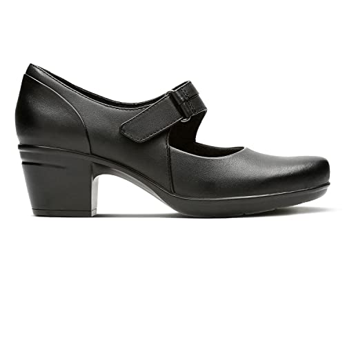 Clarks Emslie Lulin, Bomba de Vestido Mujer, Negro, 38.5 EU