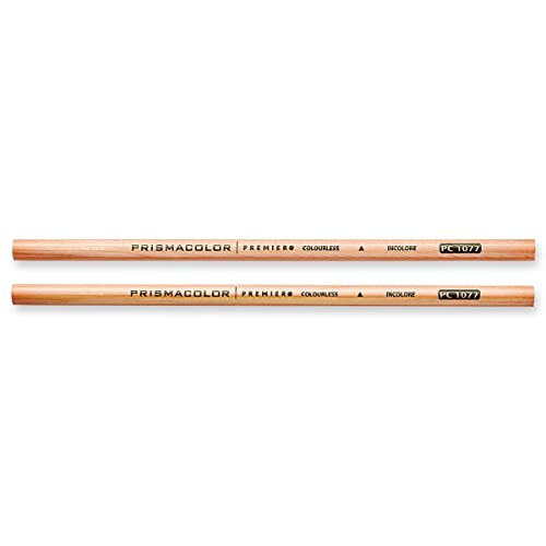 Image of PRISMACOLOR Sanford Blender Pencil Colorless, 2-Pack (962), Ink clear