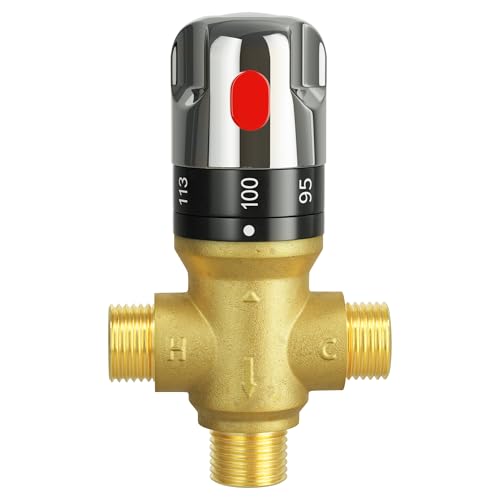 FUGO Thermostatic Mixing Valve 1/2 NPT