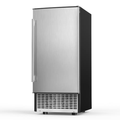 Image of SOZT Under Counter Ice Maker with Refrigerator Function, 120LBS /24H