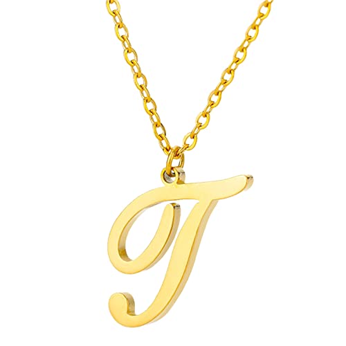 Collier lettre anglaise J en acier inoxydable pour sublimer vos looks