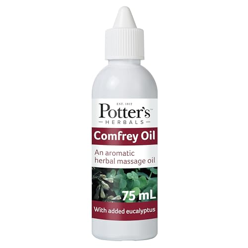 Potters Herbals Comfrey Oil with Eucalyptus 75 ml