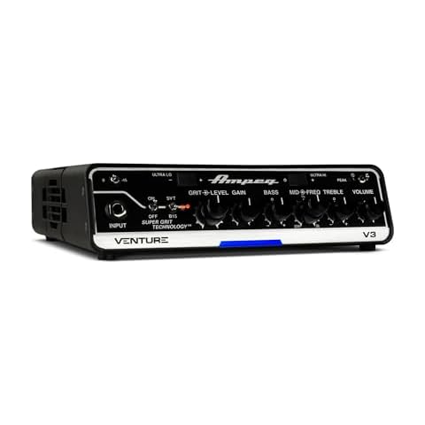 Ampeg Venture V3 Bass Guitar Head, 300 Watts Cover