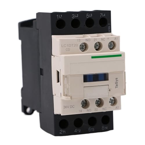 Contacteur LC1-DT20CD 4 pôles 4NO avec bobine 36V CC
