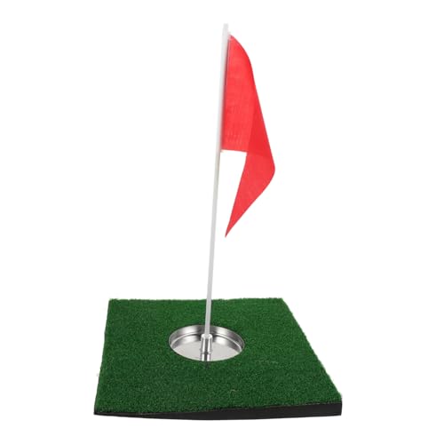 BESPORTBLE Practice Hole Cup Set Regulation Size Indoor Putting Hole Cup Golf Training Aid Portable and Compact