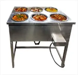 6 POT BAIN MARIE