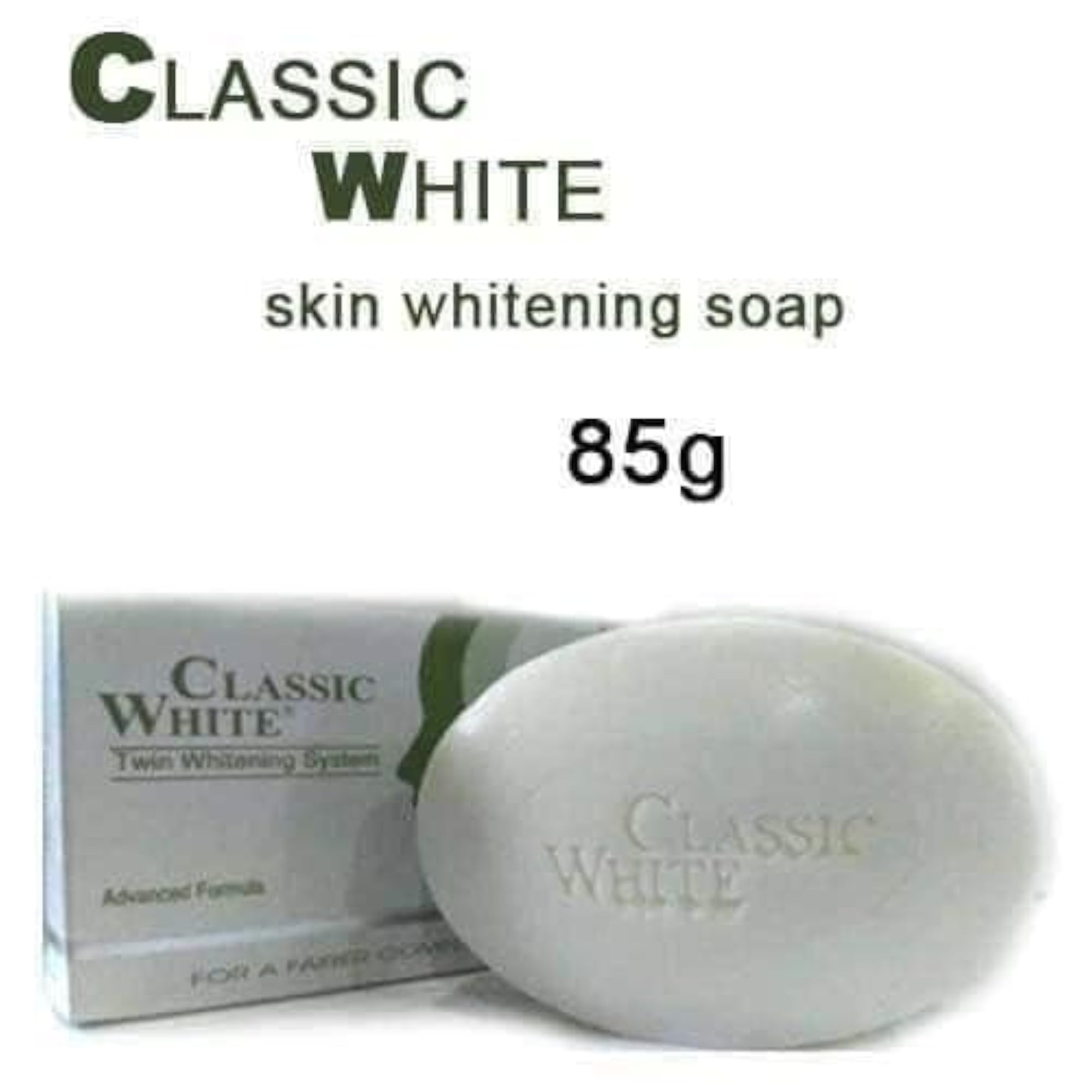 Gloweas Classic White Skin Whitening Soap, Set Of 4