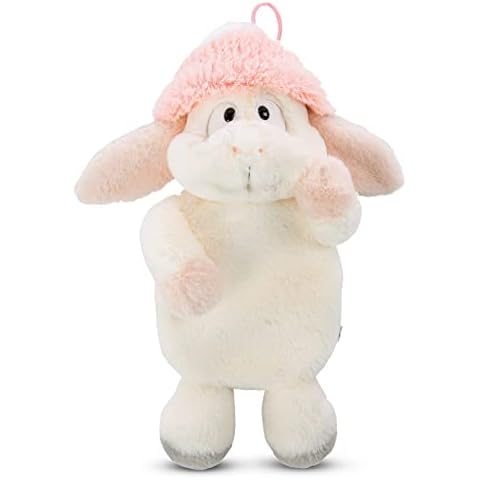 NICI Kuscheltier-Wärmflasche Hase Liska 350 ml - 2 in 1 - Weiches Kuscheltier & Wärmflasche für Mädchen & Jungen I Bettflasche ab 10 Monate - 48337 Cover