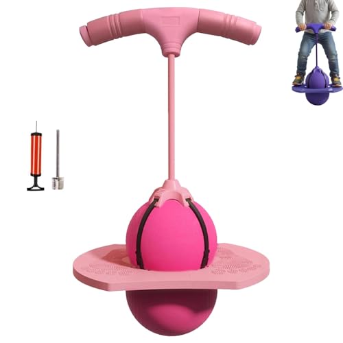 pogo Sticks,Pelota saltarina niños,Pelotas saltarinas,Balón Hinchable para Niños ,Pelota De Equilibrio Saltarín ,Juguete De Entrenamiento para Ejercicio para Niñas(B)