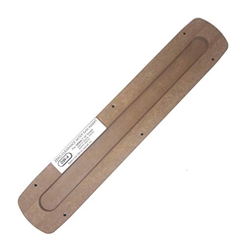 Leecraft DW-4 Zero-Clearance Insert for Dewalt Sliding Compound Miter Saws DHS780, DHS790, DWS779, DWS780 and DWS782 (Colors may vary)