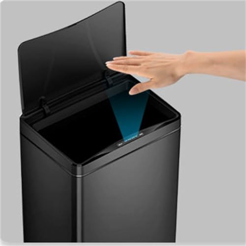 Cubo de basura inteligente con sensor que evita malos olores en cocinas y oficinas de 72 cm 3