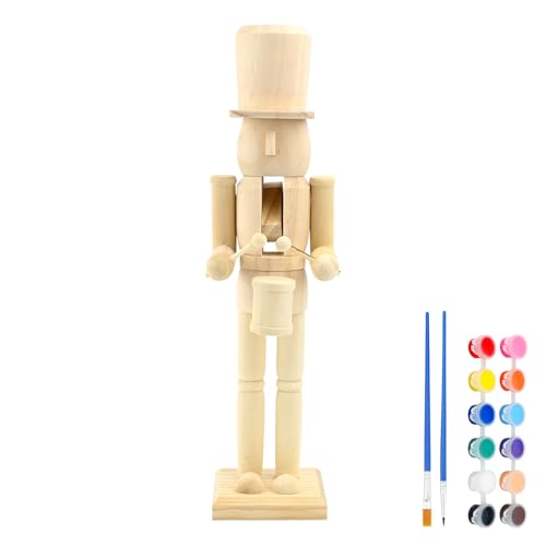 Große Weihnachten Nussknacker Soldat Holz 38cm/15Zoll Weihnachten...