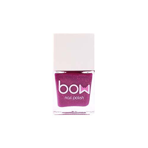 Bow Tri-thermal Color Changing Mood Nail Polish with Gold Flakes - Big 5 Free, Vegan and Cruelty-Free (Utopia)