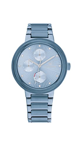Image of Tommy Hilfiger Blue Dial Round Shaped Casual Women Watch TH1782535W