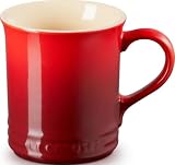 Le Creuset Stoneware Vancouver Mug, 14 oz., Cerise